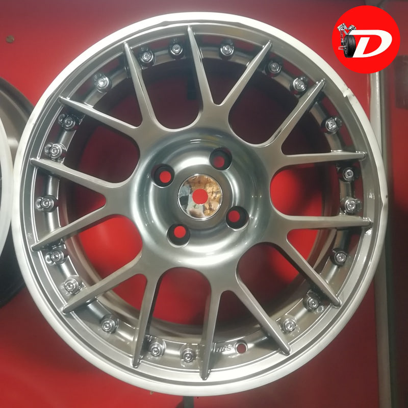 رینگ اسپرت 16 bbs کد742 نقره ای